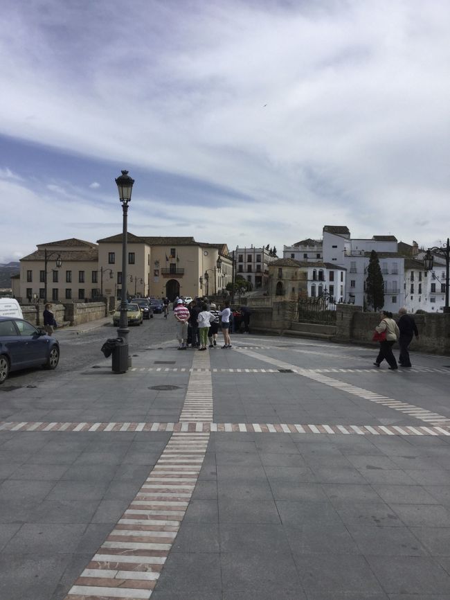 パラドール前からヌエボ橋方向