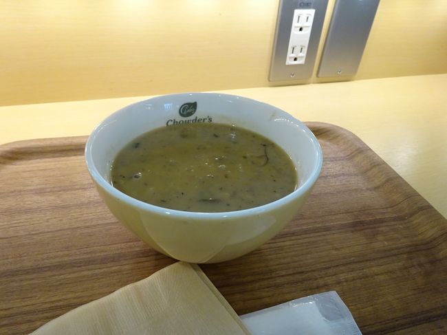 確か、キノコのポタージュだったような・・・。７５０円くらい。