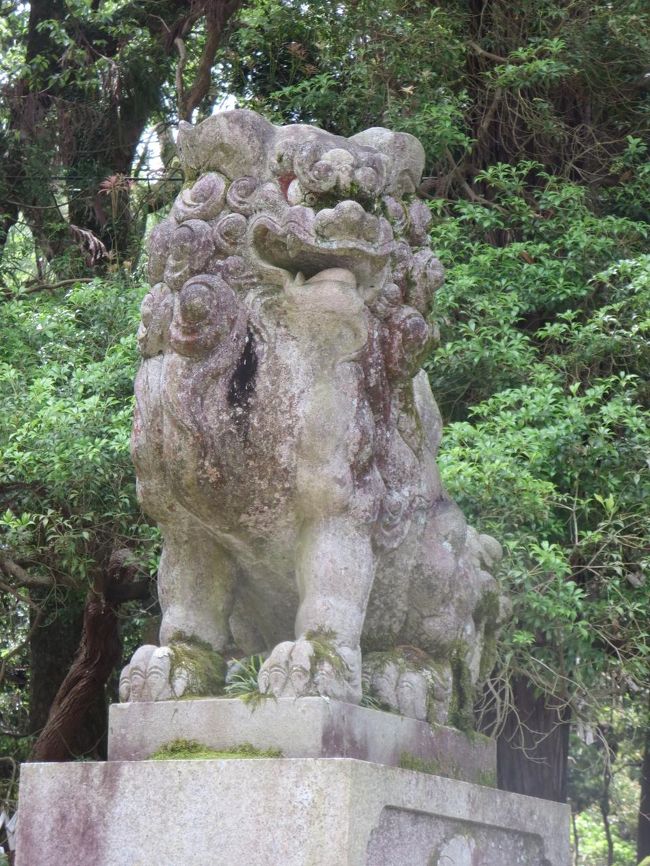 阿の狛犬さま♪