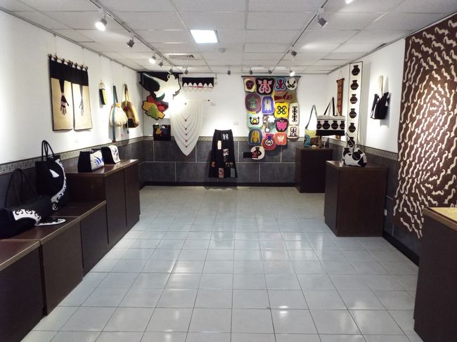 １階の展示物。