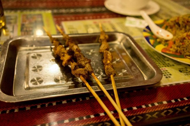 そして羊さんの串刺し肉うううう---(´Д｀)