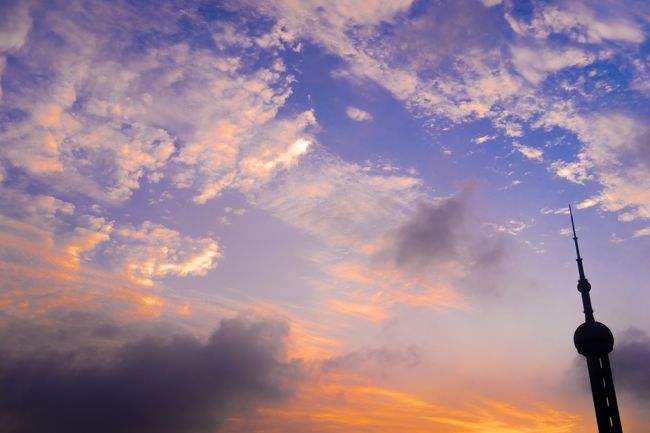 素晴らしい朝の演出！<br />元気もらいましたよ--