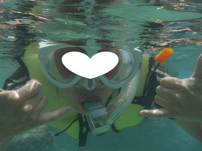 お決まりポーズのYちゃん