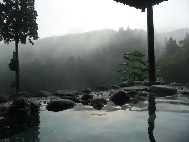 昨日と男女入れ替わってました。<br />今日のお風呂の方が広くて眺めもいい。