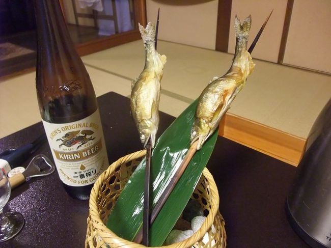 アユの塩焼きです。