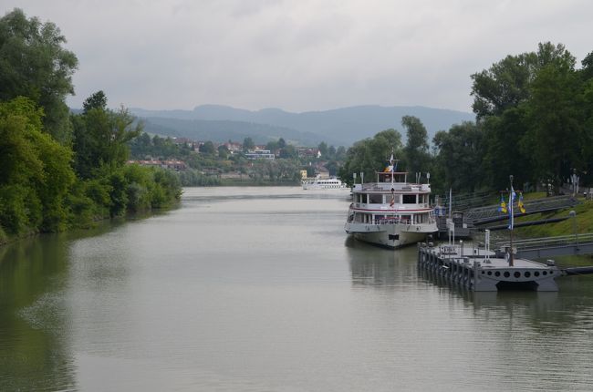 メルク川とドナウ川の合流地点