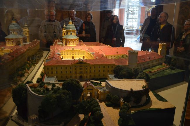 メルク修道院の模型