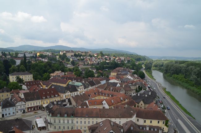 メルク旧市街を見下ろす