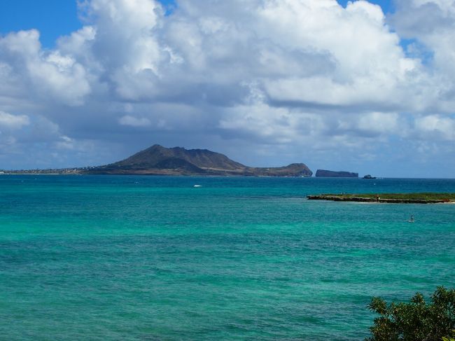 早速、カイルアビーチ方面へ