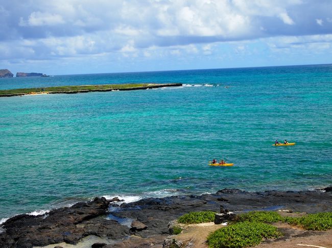 カイルアビーチまで戻ってきました。