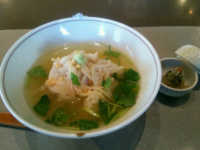 最後に鯛茶漬け