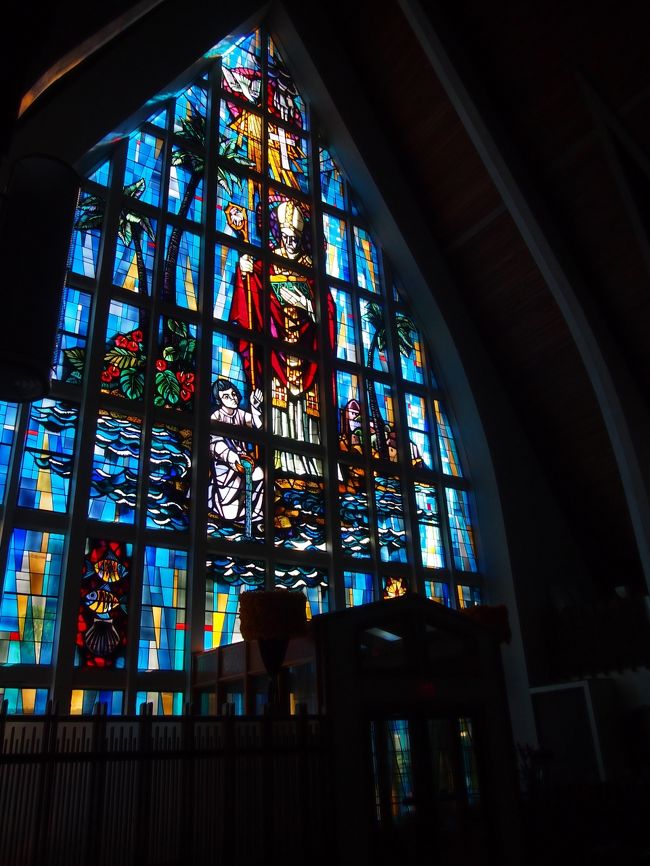 途中、セントオーガスティンカトリック教会へ立ち寄りました。<br /><br />アーメン