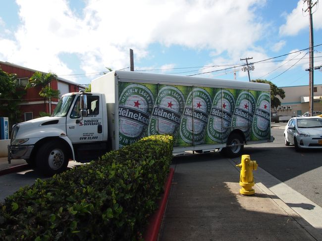 アメリカンなトラック〜<br />って、ハイネケンはアメリカンじゃな〜い!