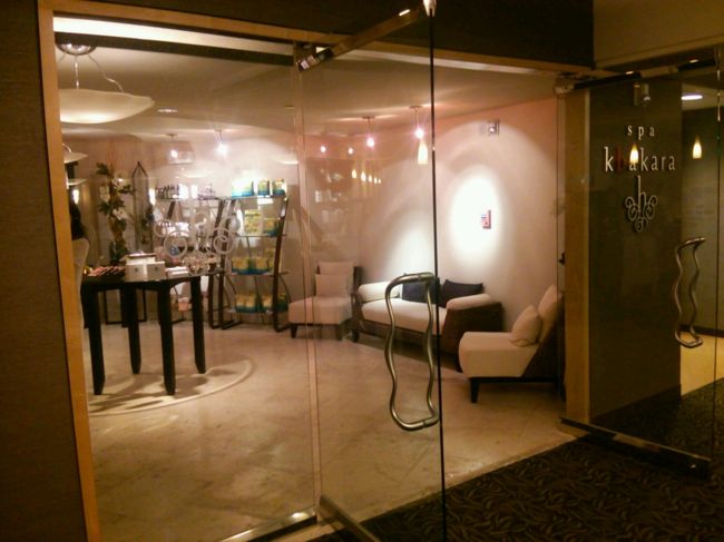 初ロミロミ体験<br /><br />なかなかいいぞー<br /><br />次回もお願いしようかしら♪