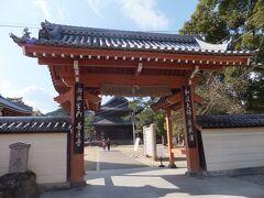 お腹もいっぱいになったところで向かうは善通寺。空海の誕生寺として有名です。赤門から入りました。