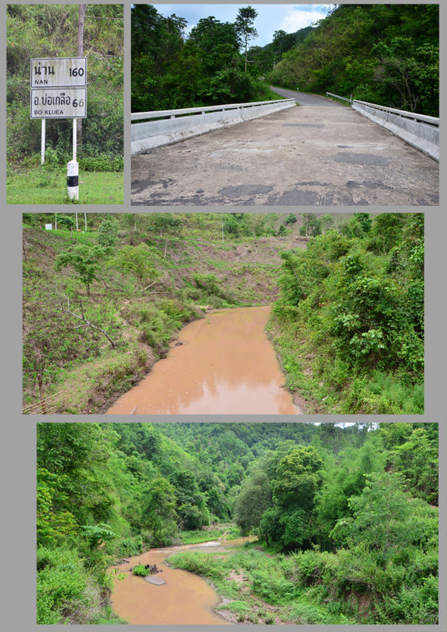山の中の川でも、こんな色です。
