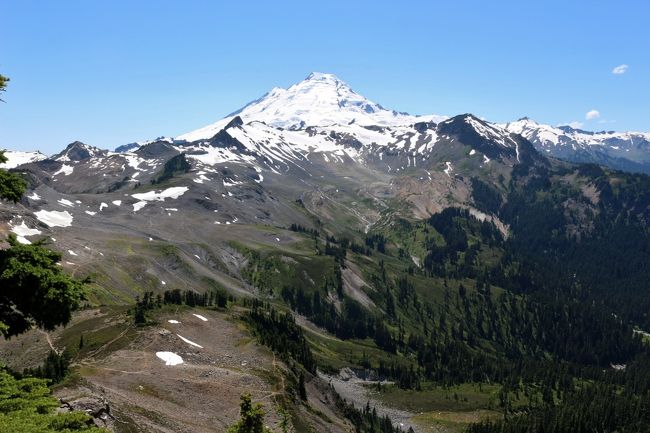 米国ワシントン州 ベーカー山（2回目）： 夏のハイキング