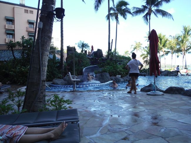 まず、パパが降りて