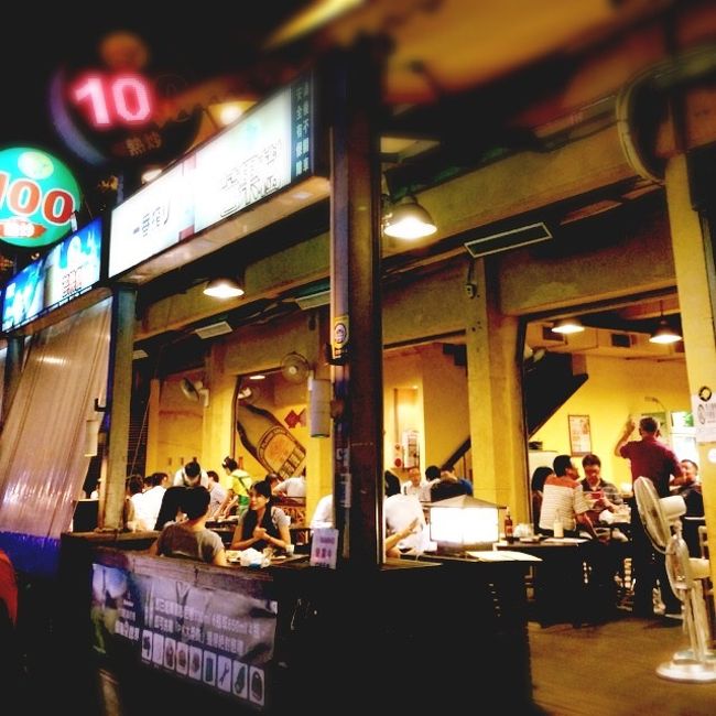 二日目も夕食は熱炒へ。なんか気に入ってしまいました（笑）