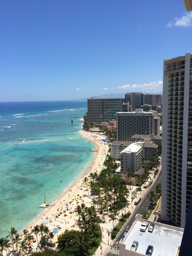 コンドミニアムの34階からの眺めです。