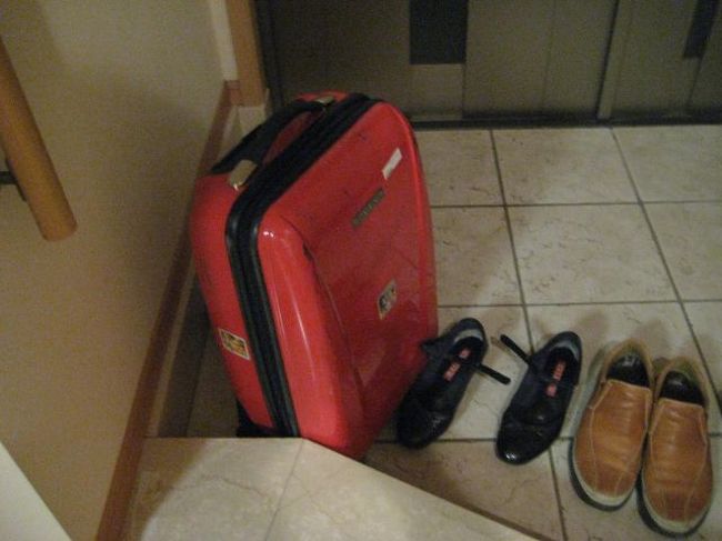 帰宅は午後１０時過ぎ。<br /><br />出発の日は朝６時に家を出たので、４日間まるまる消化した。