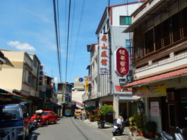 三地門水門站から歩いて水門の市街地に、屏山旅館があります
