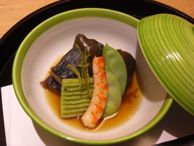 ハモと茄子の煮物