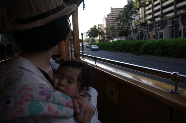 トロリーバスで戻ります
