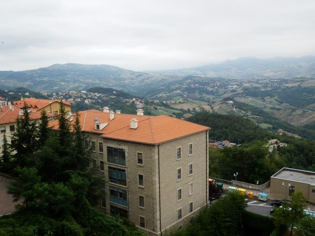 街の中心は高台にありますね。