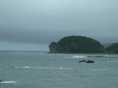 知床半島の亀岩