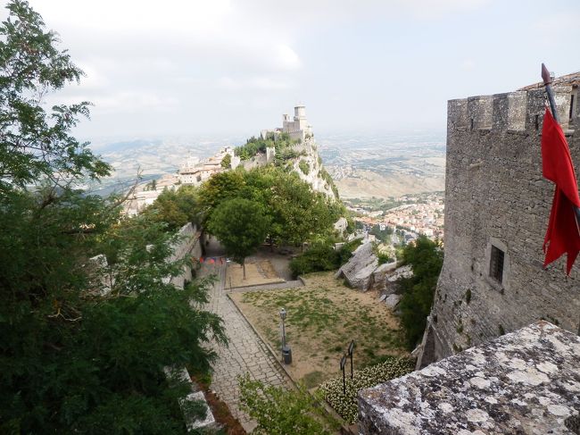 この位置からのロッカ・グアイタの要塞もいい風景ですね！