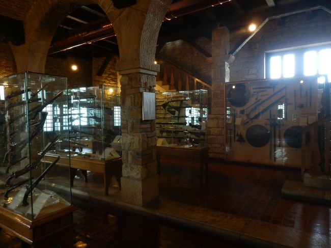 チェスタの塔の中。記念館になっています。