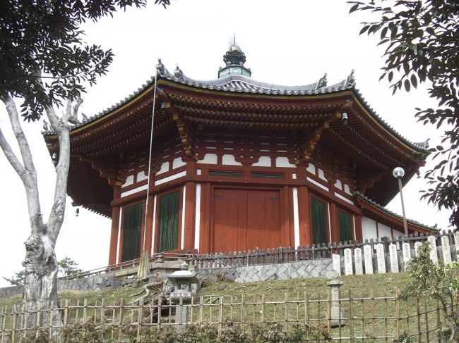 　南円堂を見上げる