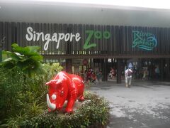 MRTに乗って、リバーサファリへ行きました。
お隣はシンガポール動物園。