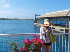 翌日は、離島へ。竹富島へ海水浴。
ターミナルの海の美しさに感動！！！