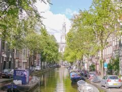 こちらもアムステルダムらしい風景！水辺が大好きなので、運河の街並みに憧れます。