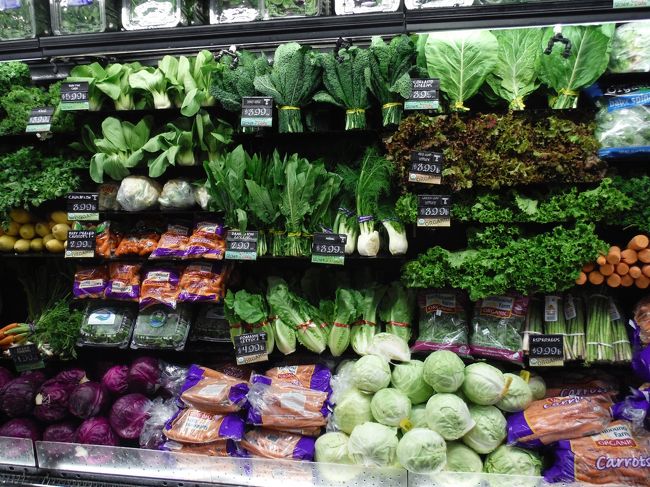 オーガニックが並びます。