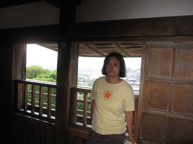 天守閣で１枚。