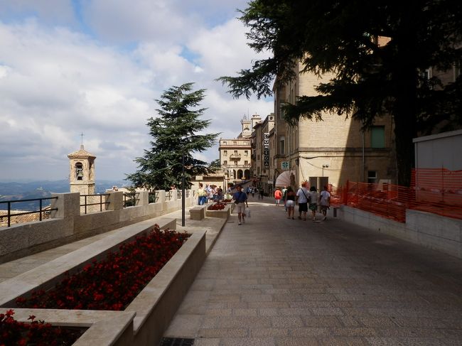 この景観のいいところを歩くのは楽しいです！