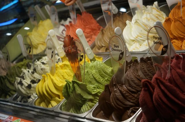 北海道ジェラートのお店。<br />何故北海道？と思いつつ、美味しくいただきました。