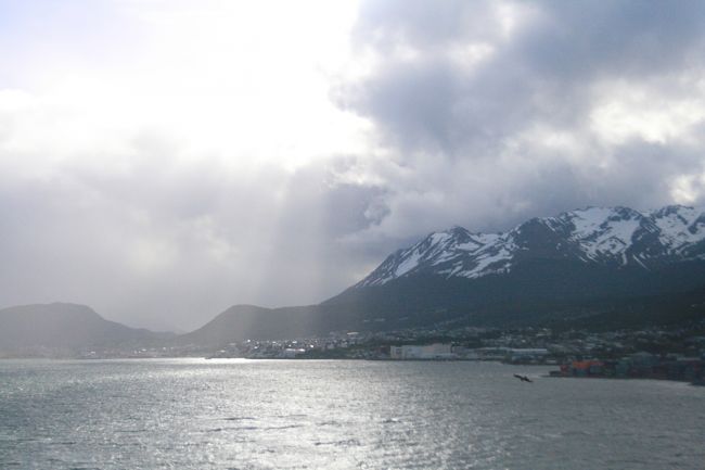 ウシュアイアの街に近づいてきた！