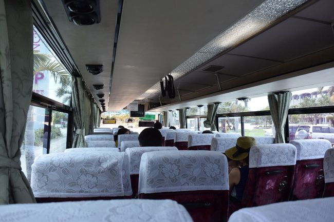 １１：２４発のリムジンバスに乗りました。