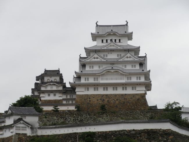 門中からの姫路城