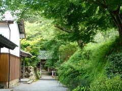 もう一度小さな道を走って少し小浜側に戻る．1333　能代の妙楽寺に