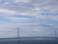 17：11、淡路SAから明石海峡大橋をカショリ！