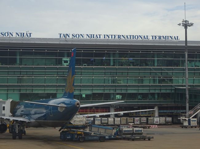 この頃タンソニャット空港は雨も上がり