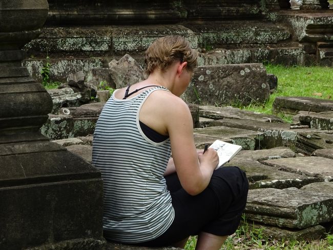 絵になるエトランゼの姿を見ながら