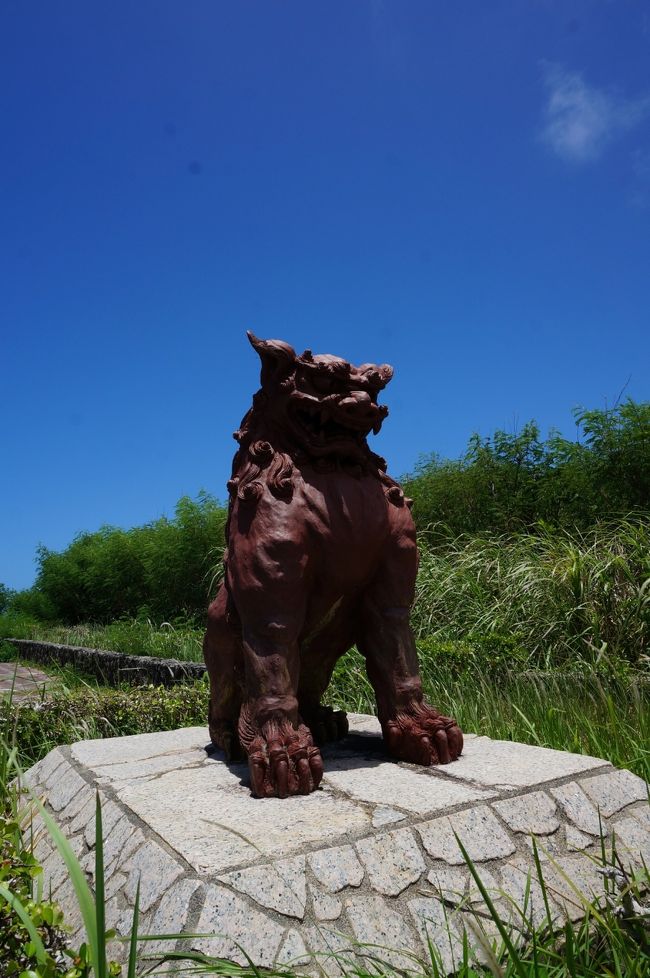 勇ましいシーサー君もいましたよ♪