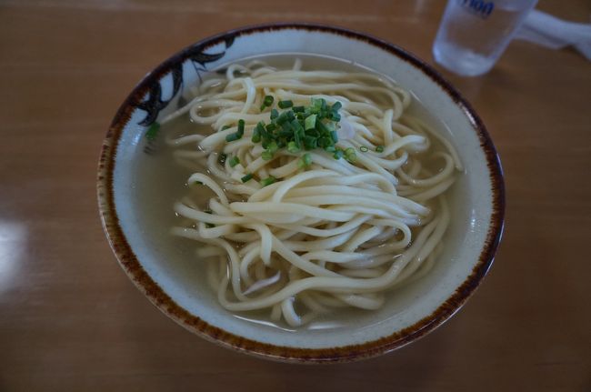 宮古そば(大)具材は麺の下に隠れてます。