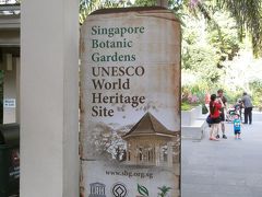 そして、２０１５年７月４日に世界遺産登録された、「シンガポール植物園」です。
シンガポール唯一の世界遺産です。

ちなみに、ガーデンズ・バイ・ザ・ベイとは違います！

